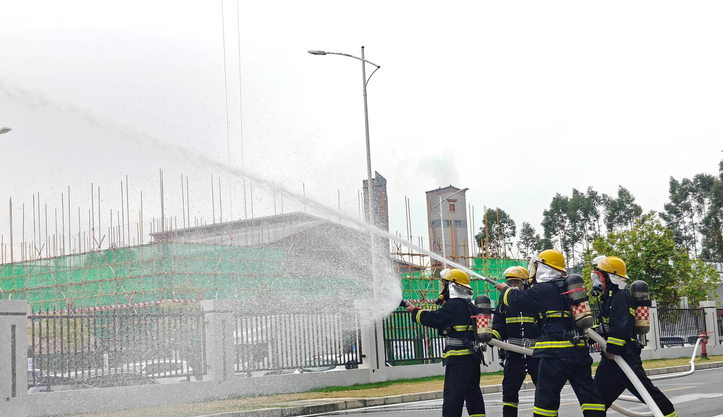 筑牢防火墙！广合科技开展联合消防演习